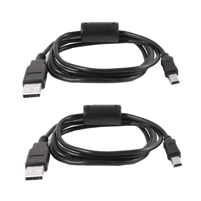SN-RIGGOR 2 Packs Camera USB Data Cable Cord Lead for Nikon D7000 D700 D300S D3100 UC-E4 Cable