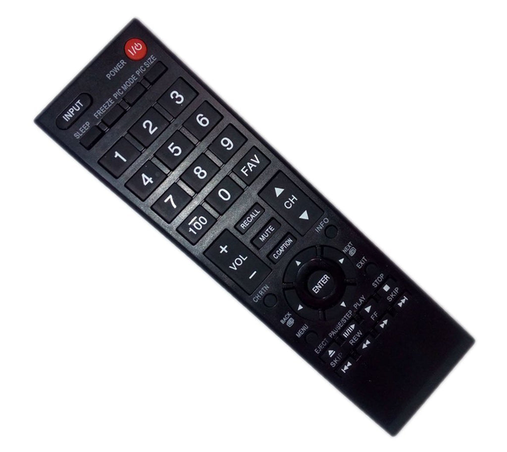 Replaced Remote Control Compatible for Toshiba 32L4200 32L1400U 40E210X 32L1400 40E220U LED HDTV TV