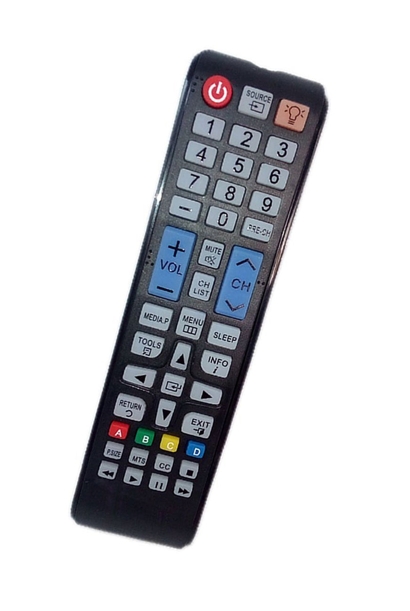 Replaced Remote Control Compatible for Samsung UN32EH5000FXZA UN39FH5000F PN51F4500AF UN55EH6000FXZA UN48H4005AFXZA LED HDTV Plasma TV