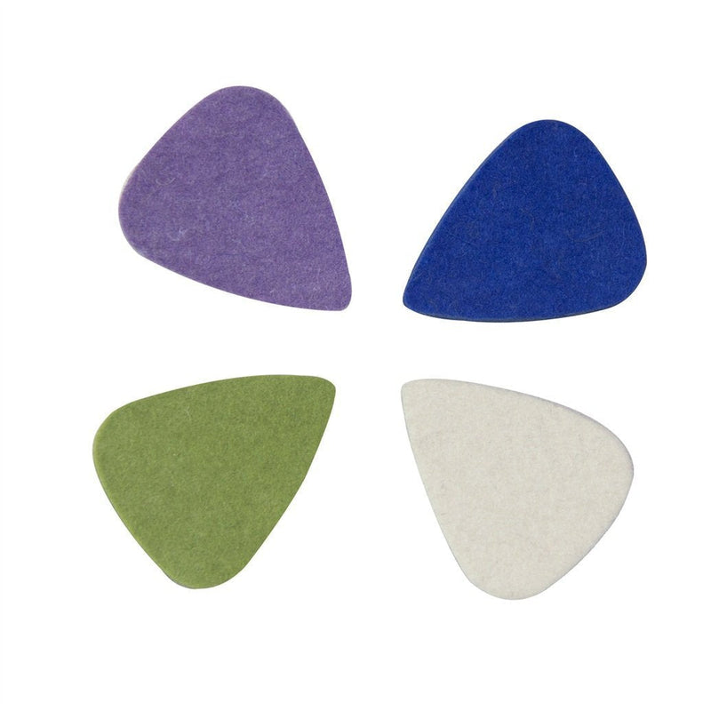 CYC Music Felt Picks Ukulele plectrum - 4 color in 1 Color 4