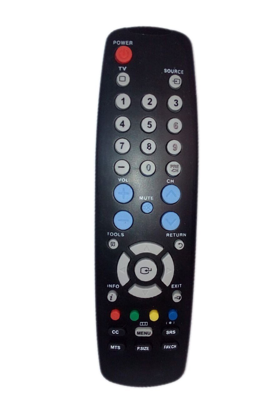 Replaced Remote Control Compatible for Samsung LN19A330J1DXZA LN22A450C1XZB LN37A330J1DXZA PN42A400C2DXZA PN50A410C1DXZC TV