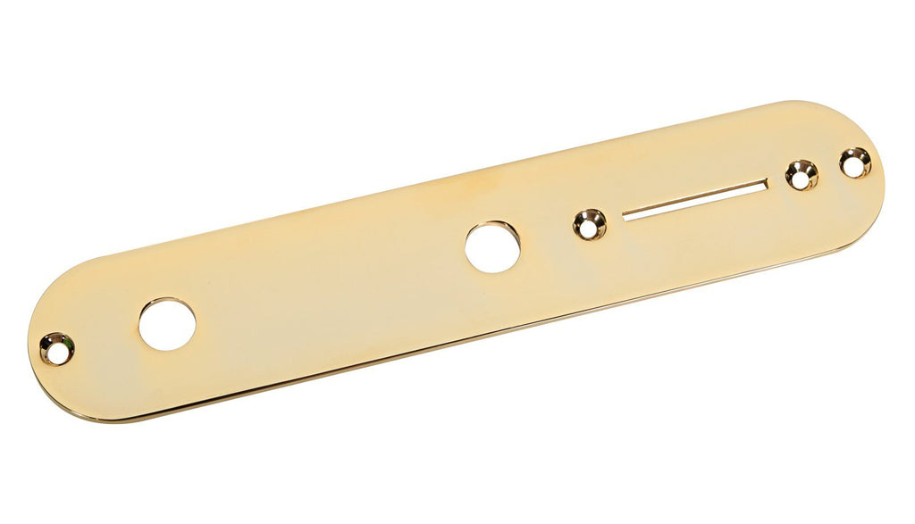 920D Custom Blank T Style Control Plate, Gold