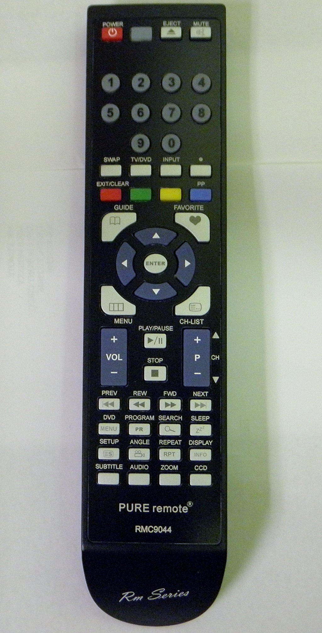Replacement Remote for Polaroid Remote 0212-62614-00R and 0212-62622-00R TV & TV/DVD