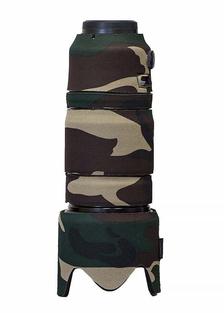 LensCoat Neoprene Cover for The Fuji XF 50-140mm f/2.8 R LM OIS WR, Forest Green Camo (lcf50140fg)
