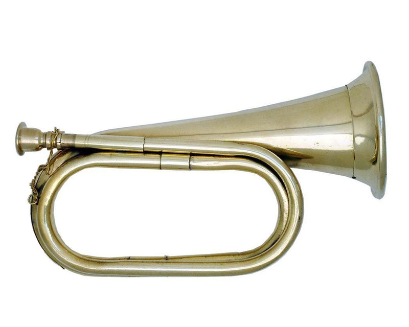 Civil War Era Brass Bugle US Military Cavalry Style Horn New by MB