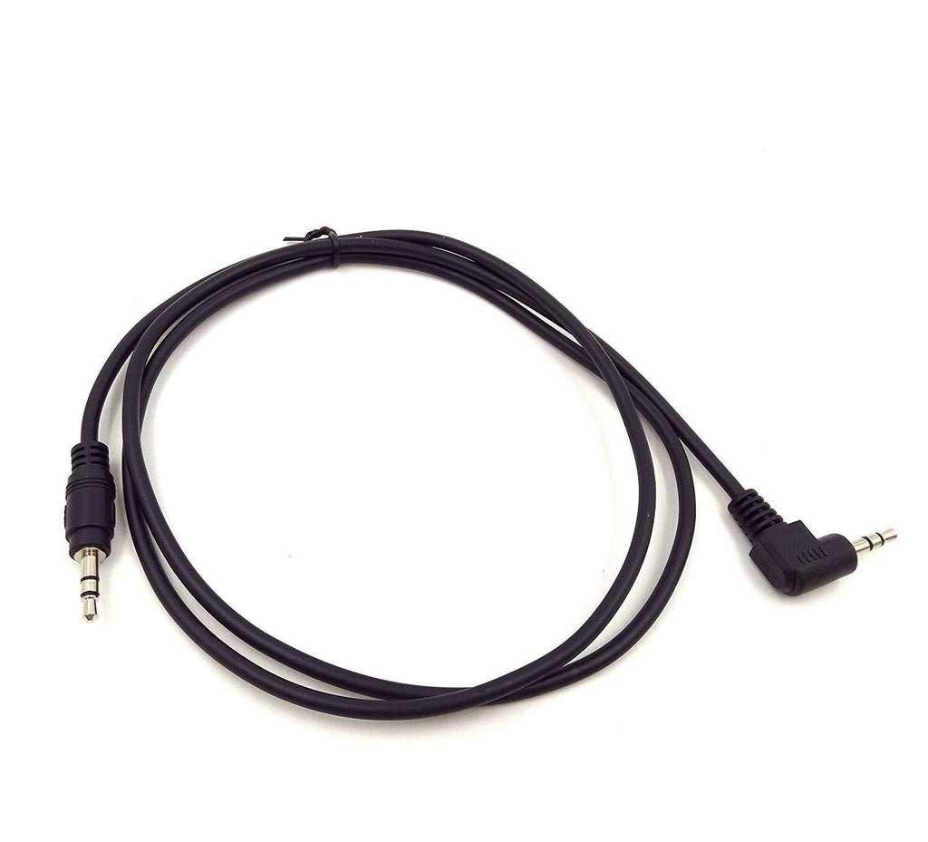 Wpeng 3.5mm Audio Cable, 3.5mm 1/8" TRS Male to Male Right Angled Stereo Jack Adapter Cord Cable 3Ft/1M(3.5M/M)