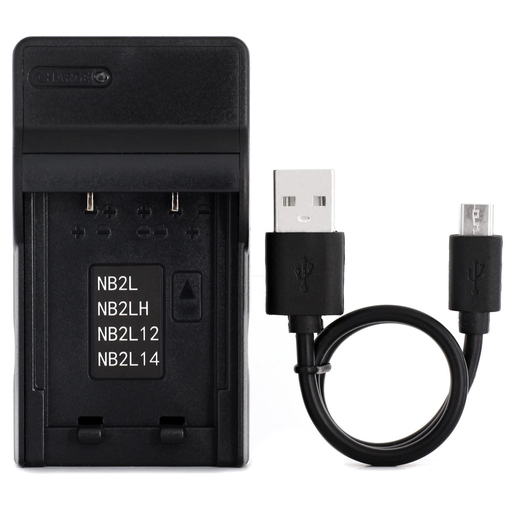 NB-2L USB Charger for Canon EOS 350D 400D Optura 30 40 50 500 PowerShot G7 G9 S40 S45 S50 S60 S70 S80 ZR100 ZR200 ZR500 ZR800 ZR830 ZR900 ZR960 MV800 MV830i MV960 Camera and More