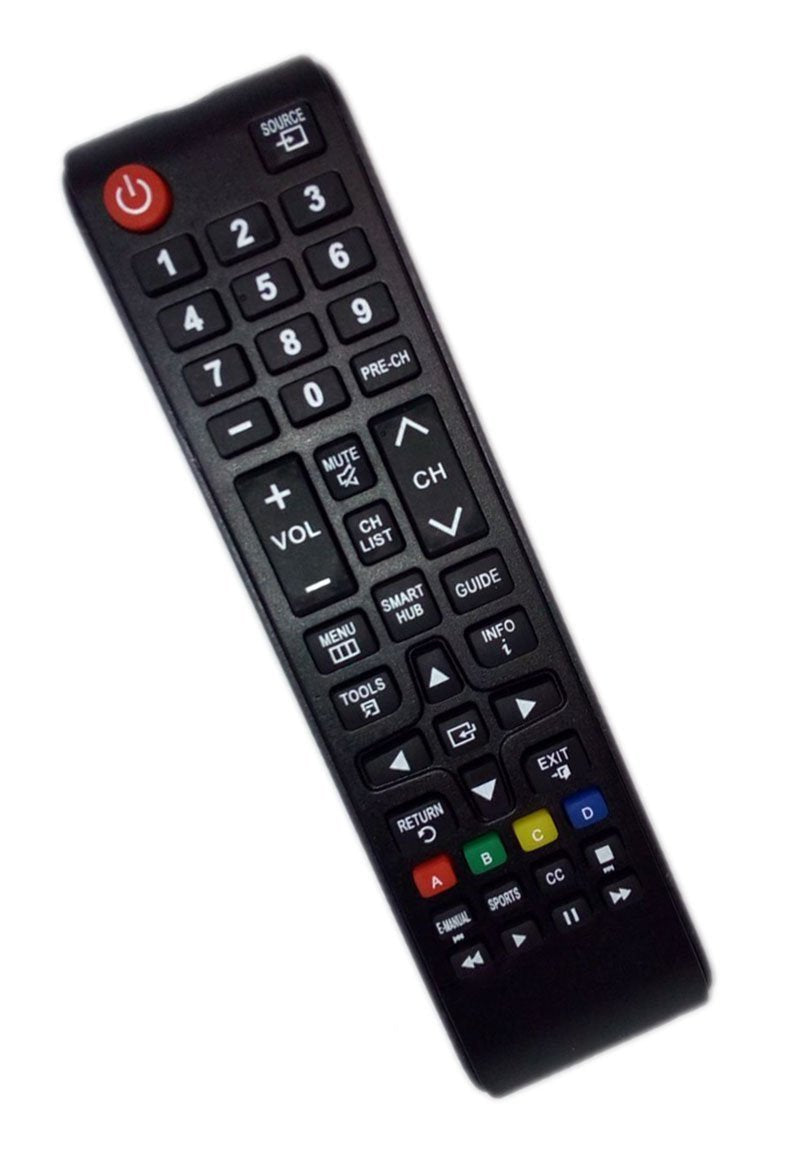 Replaced Remote Control Compatible for Samsung UN40J6200AFXZA UN48JU640DF UN50J5200AFXZA UN55J6201AF UN65J6200AFXZA LED HDTV TV