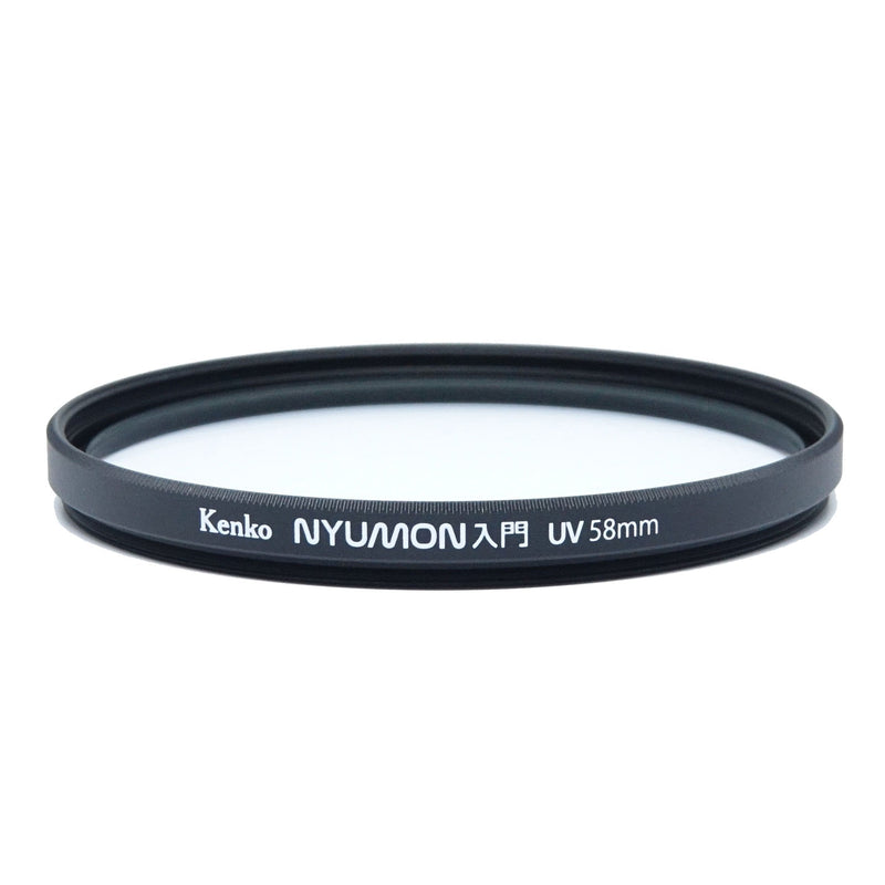 Kenko Nyumon Slim Ring 58mm UV Multi-Coated (MC) Filter, Black, compact (225849) Standard Grade