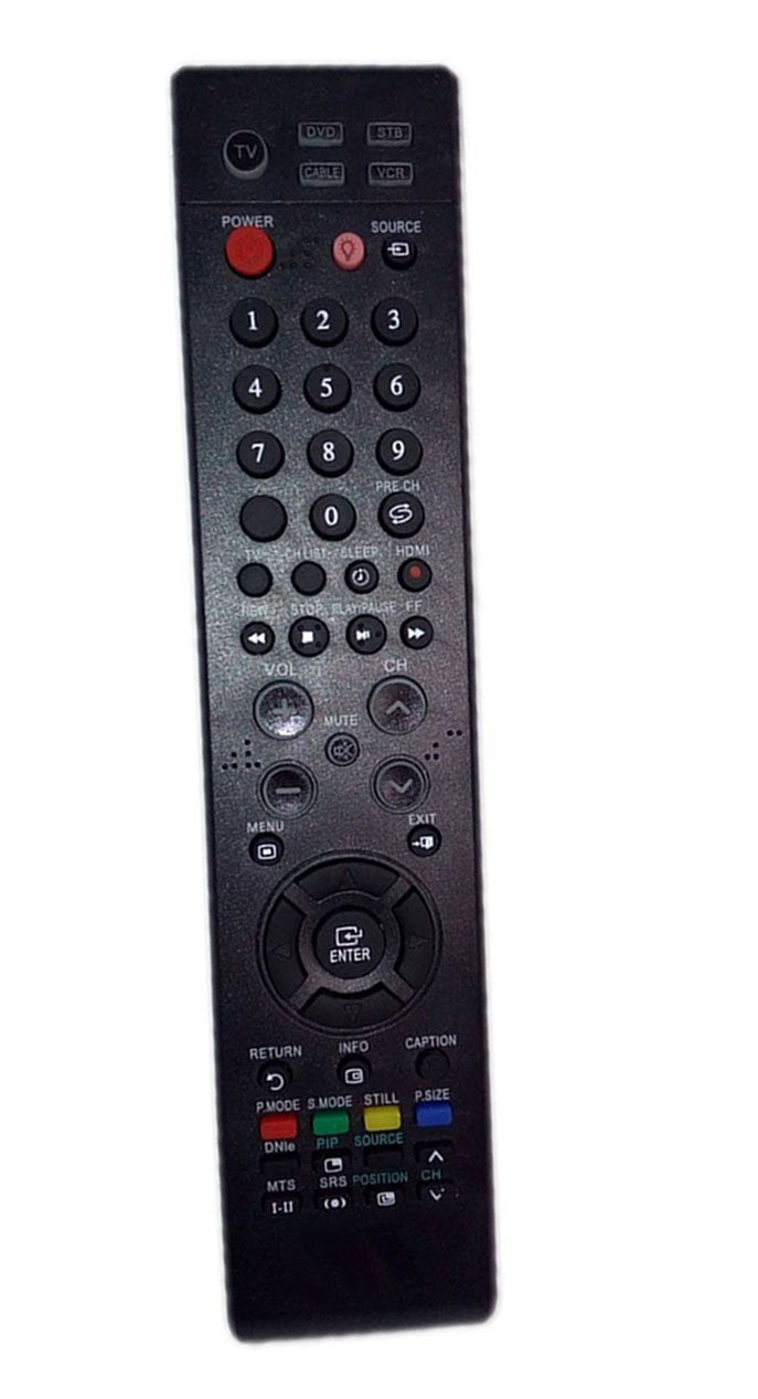 Replaced Remote Control Compatible for Samsung LNT2642HX/XAC LN46N81BD LN40S81BX/RCL HLT6176SX/XAA TXS3082WHXXAA LNT4066F Plasma LCD LED HDTV TV