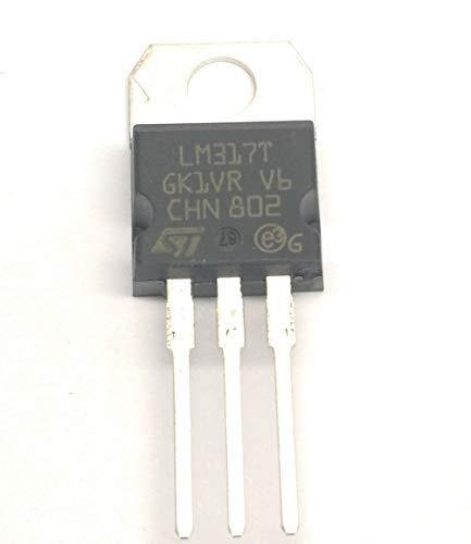 LM317T LM317 Adjustable Voltage Regulator IC 1.2V To 37V 1.5A 15 Pack