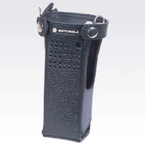 NNTN8112A - Motorola Leather Carry Case with 3 inch Fixed Belt Loop for Short Batteries