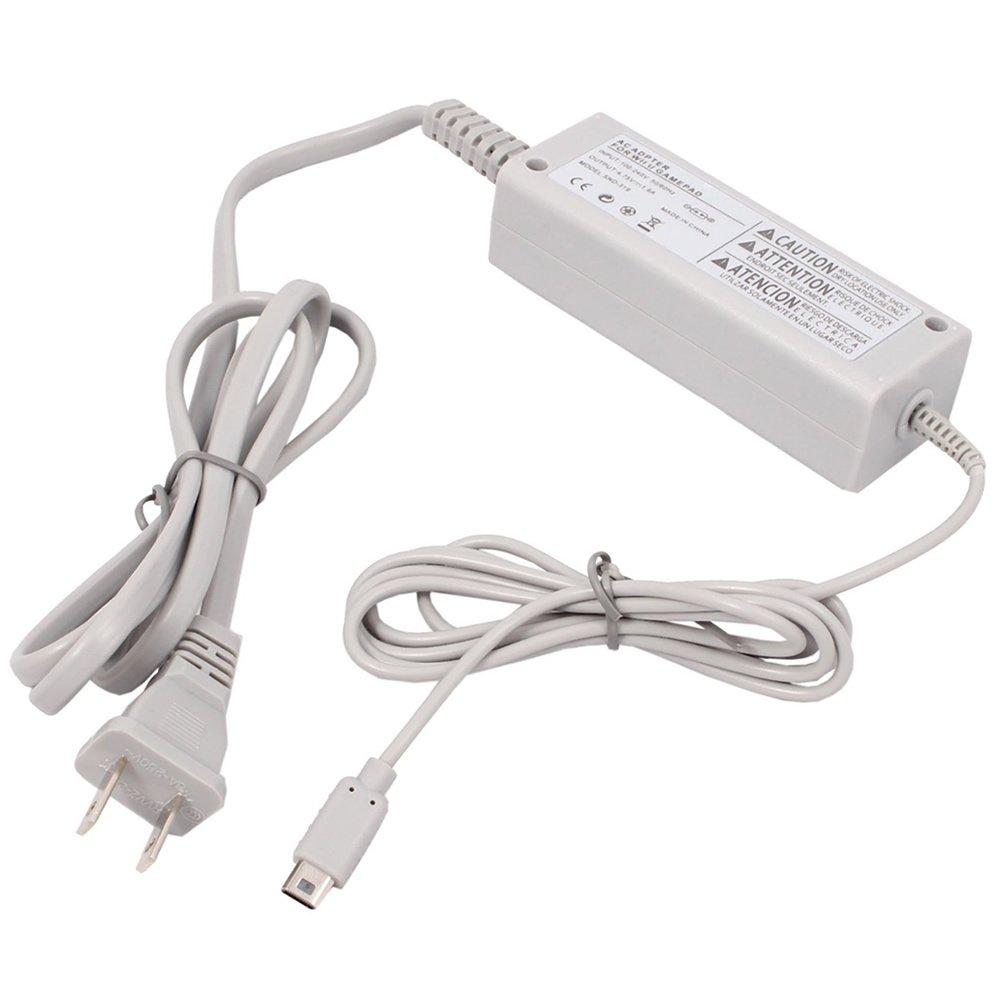 JETEHO New AC Power Charging Adapter Cable for Nintendo Wii U Gamepad