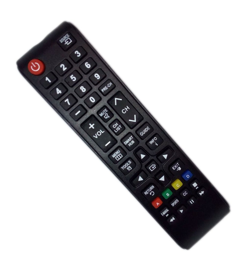 Replaced Remote Control Compatible for Samsung UN43JU640DFXZA UN48J5200AF UN32J4500AFXZA UN55J620DAF UN60JU6400F LED HDTV TV