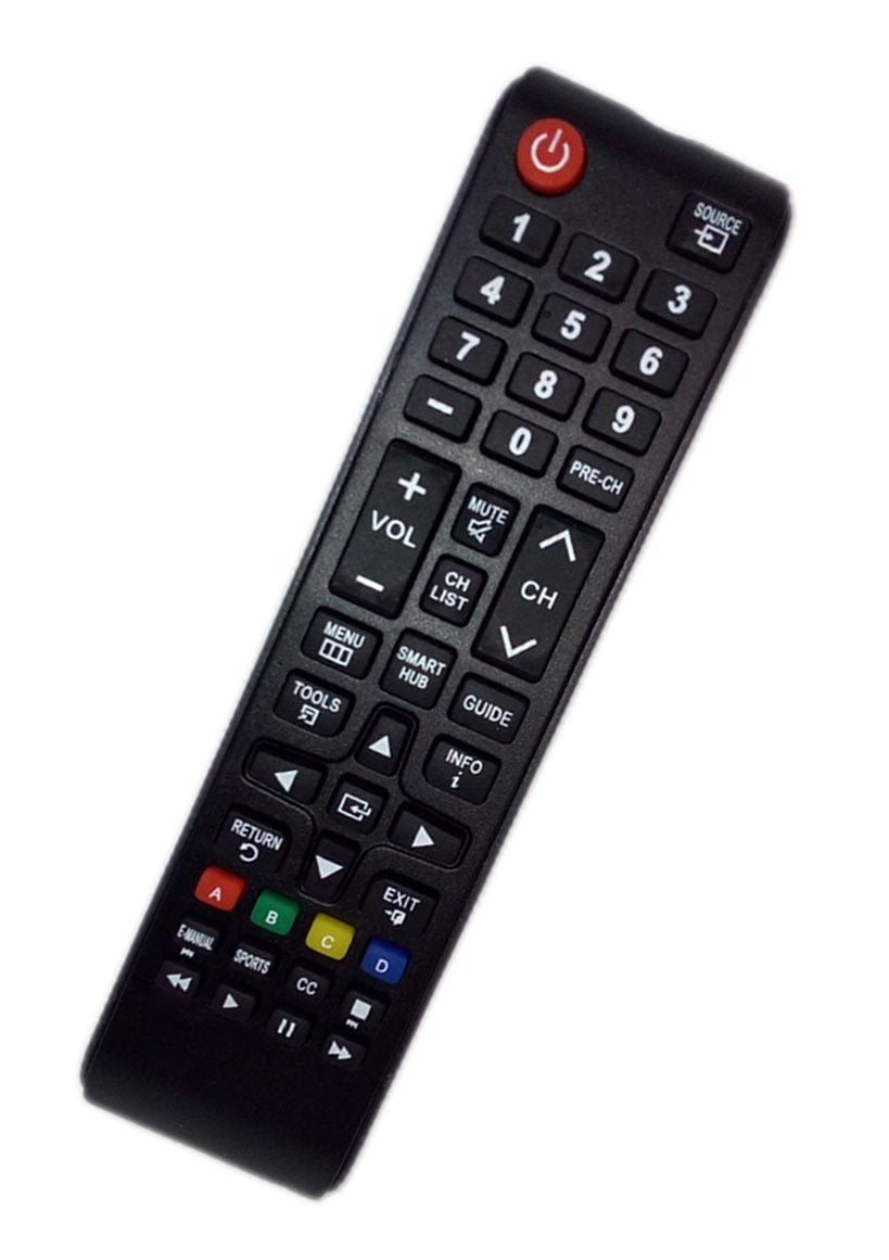 Replaced Remote Control Compatible for Samsung UN40J520DAFXZA UN48JU6400FXZA UN50J520DAF UN55J620DAFXZA UN60J620DAFXZA LED HDTV TV