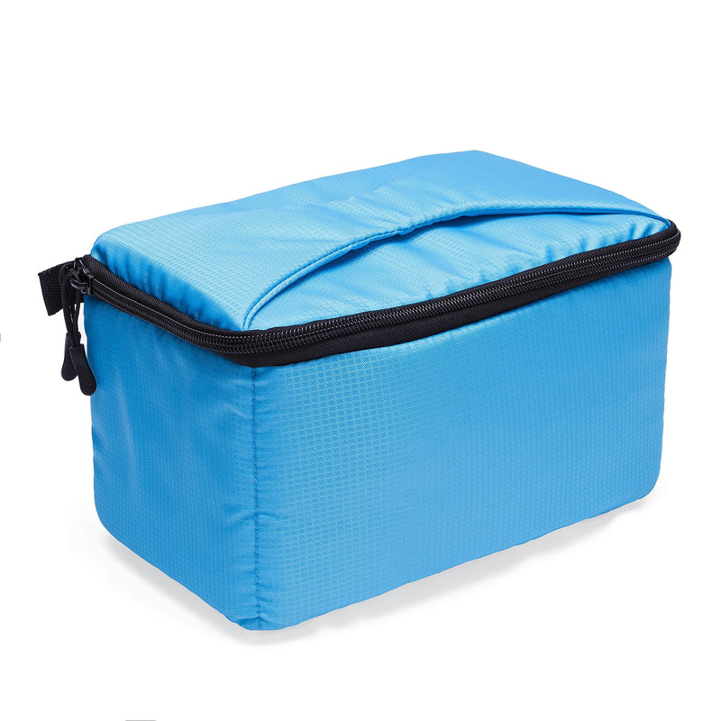 G-raphy Camera Insert Bag Camera Case Waterproof with Sleeve- Make Your Own Camera Bag (Aqua Blue) Aqua Blue