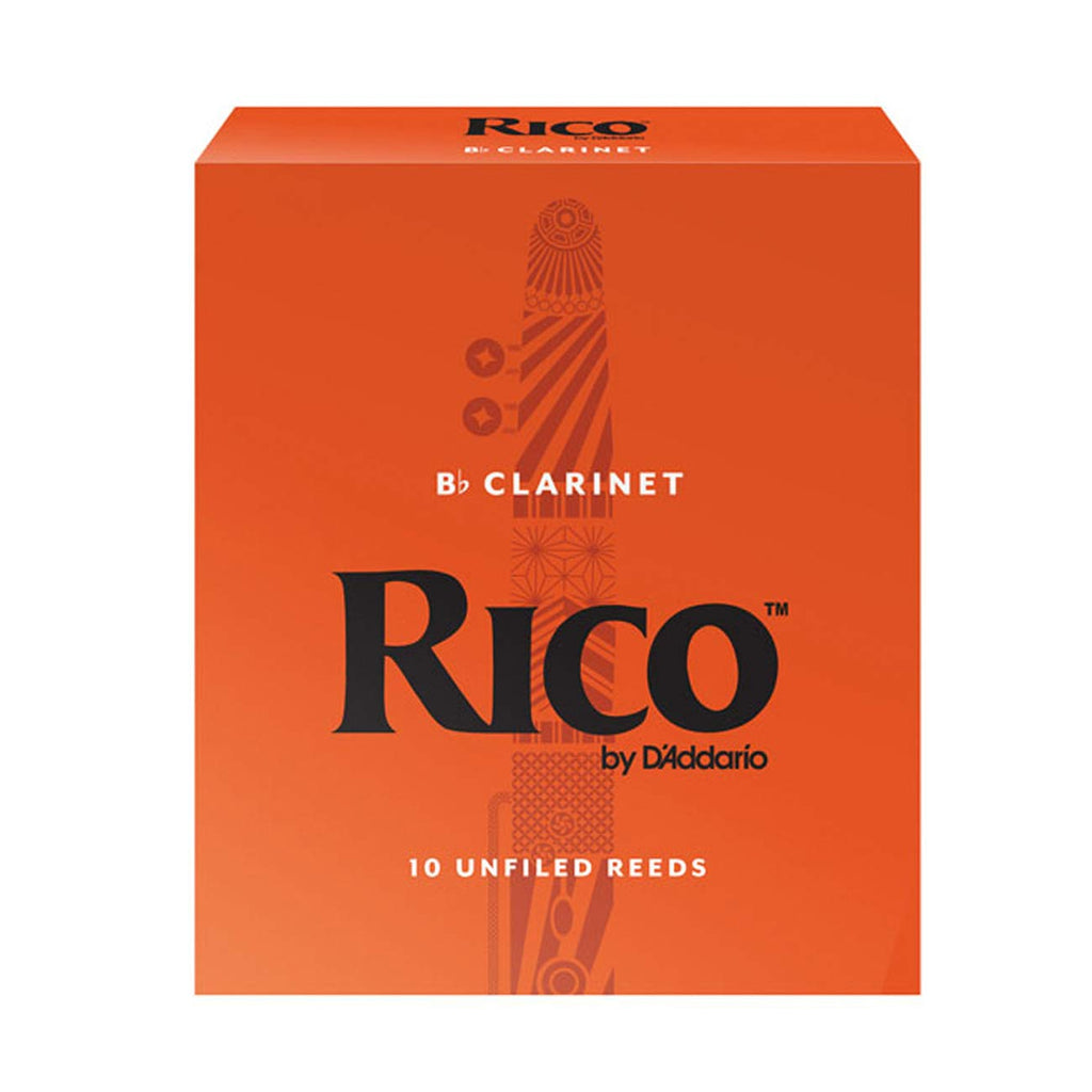 Rico Bb Clarinet Reeds #2 1/2 - 10 Pack