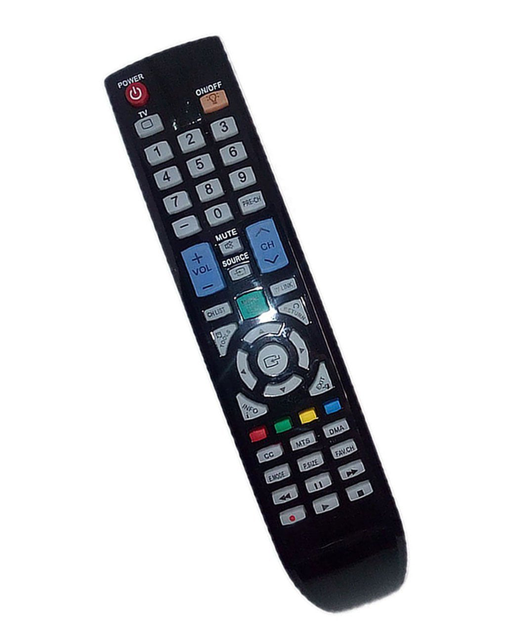 Replaced Remote Control Compatible for Samsung LN46B610A5FXZA LN32A550P3FXZA PL58A650 LN52A750R1FXZC UN32B6000FXZX LN46B640R3F TV