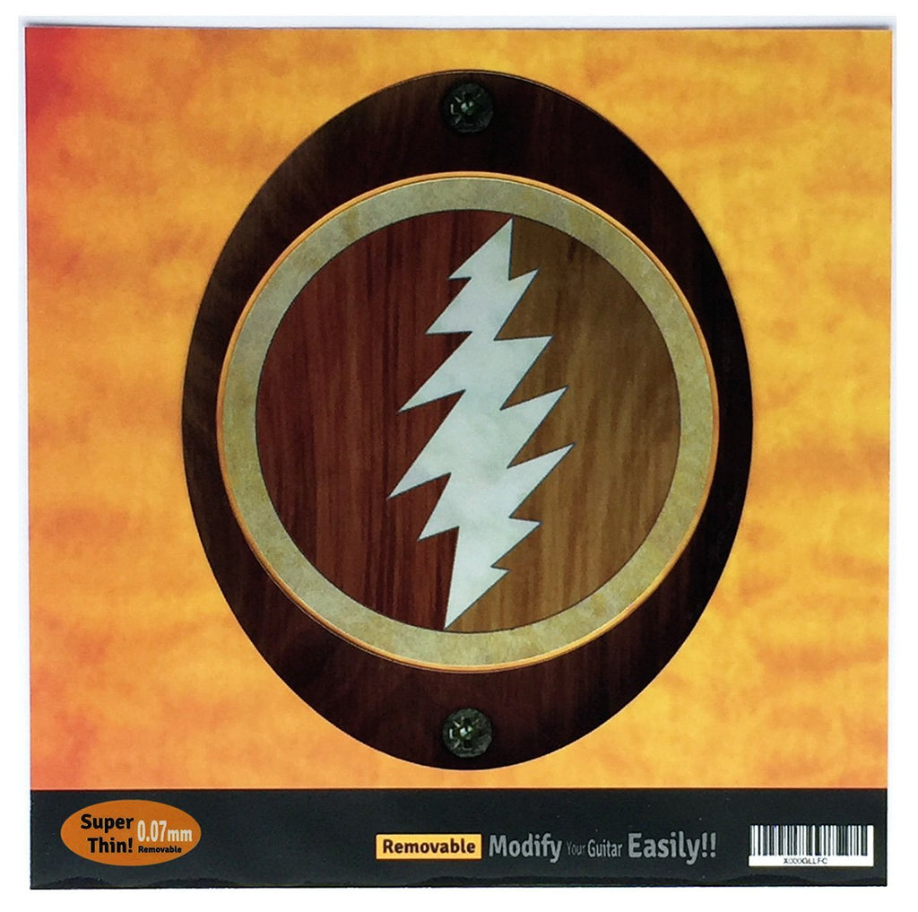 Inlay Sticker Decal For Guitar Grateful Dead Jerry Garcia's - Lightning Bolt