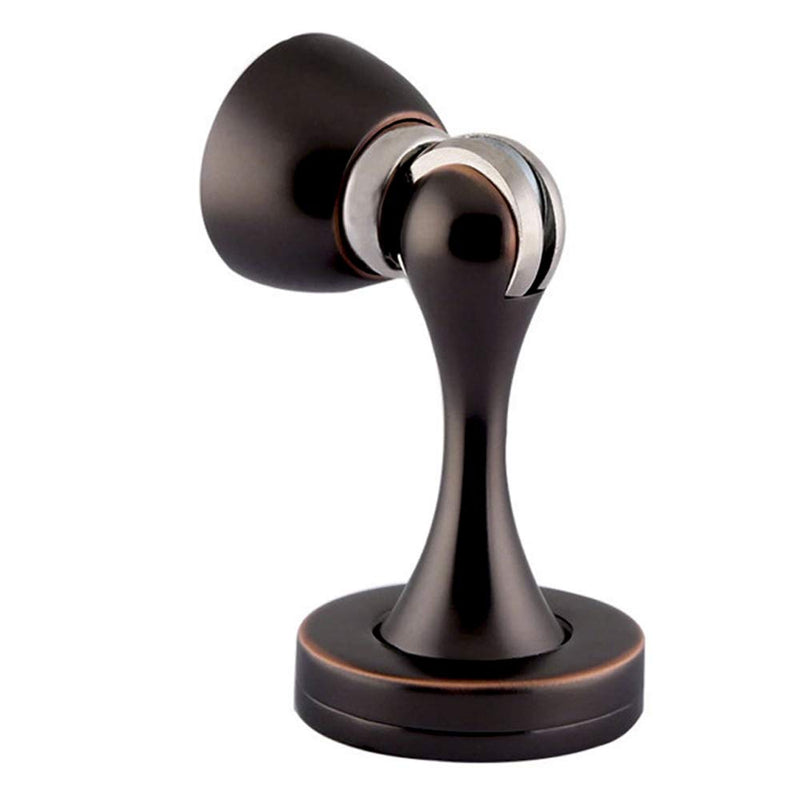 Solid Mental Magnetic Door Stop, Wall Mounted, Oil Rubbed Bronze 1 PCS Oil Rubbed Bronze