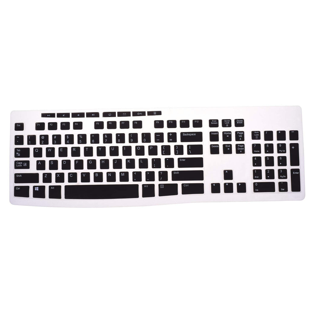 COSMOS Silicone Keyboard Cover Skin Protector for Logitech MK260 MK270 Keyboard