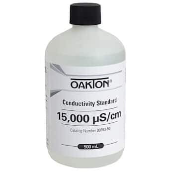 Oakton AO-00653-50 Oakton Conductivity and TDS Standard, 15,000 Μs; 500 mL