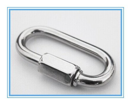 Quick Link Chain Rope Connector Stainless Steel 304 1/8" 3/16" 1/4" 3/16" (5/16"(5MM)6PC)