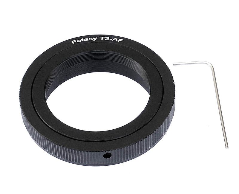 Fotasy Adjustable E-55II T/T2 Telescope Lens to Sony A-mount DSLR Camera Adapter Ring, for Sony Alpha , Black 55mm