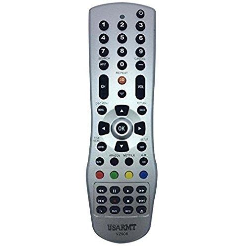 Smartby New Universal Remote for VIZIO LCD LED TV and Blue ray DVD for VR4 VUR10 VR2 VR15 VR10 XRU110 VUR8 VUR9 VUR5 VR17 XRU300 XRU100 XRT510 VUR12 XRT110 URC3440BG1 XRT112