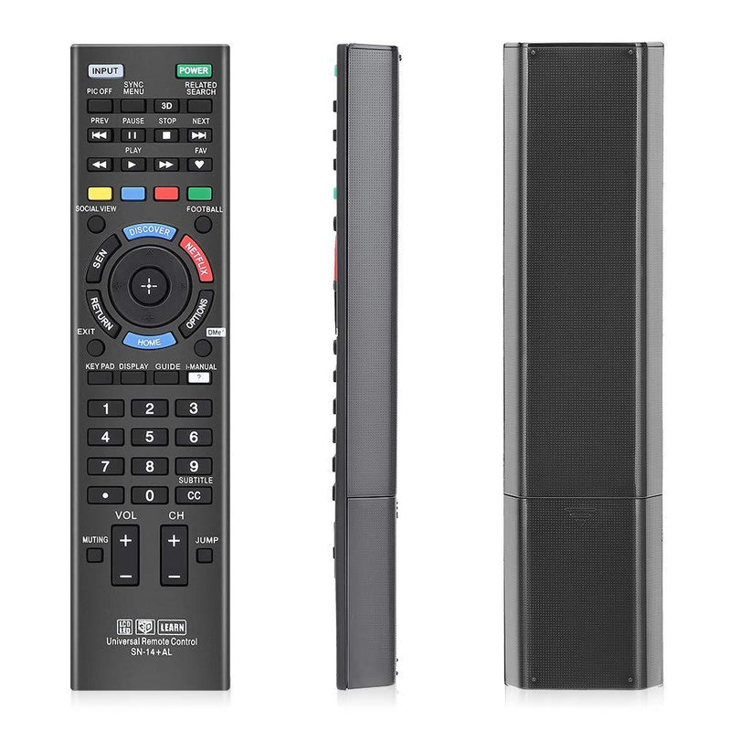 Universal Remote Control for Sony TV Remote All Sony 4K Ultra HD Smart LED HDTV Smart bravia TVs with Netflix Buttons(SN-14+AL)