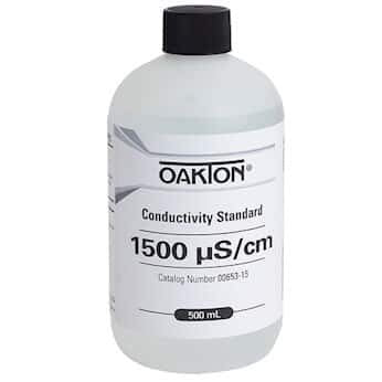 Oakton AO-00653-15 Oakton Conductivity and TDS Standard, 1500 µS; 500 mL