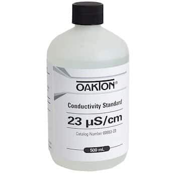 Oakton AO-00653-23 Oakton Conductivity and TDS Standard, 23 Μs; 500 mL