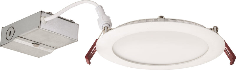 Lithonia Lighting WF4 LED 40K MW M6 10W Ultra Thin 4" Dimmable LED Recessed Ceiling Light, 4000K, White