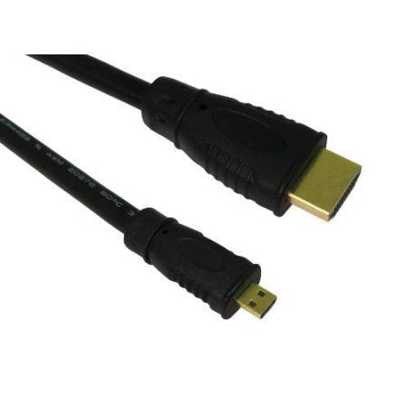 Synergy Digital HDMI Cable Compatible with Panasonic Lumix DC-FZ80 Digital Camera AV/HDMI Cable 5 Foot High Definition Micro HDMI (Type D) to HDMI (Type A) Cable