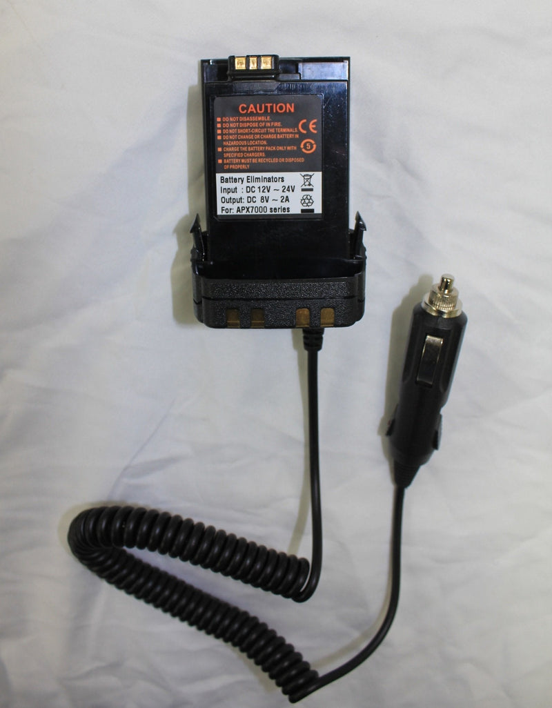 APX7K-BE Battery Eliminator for Motorola APX Series
