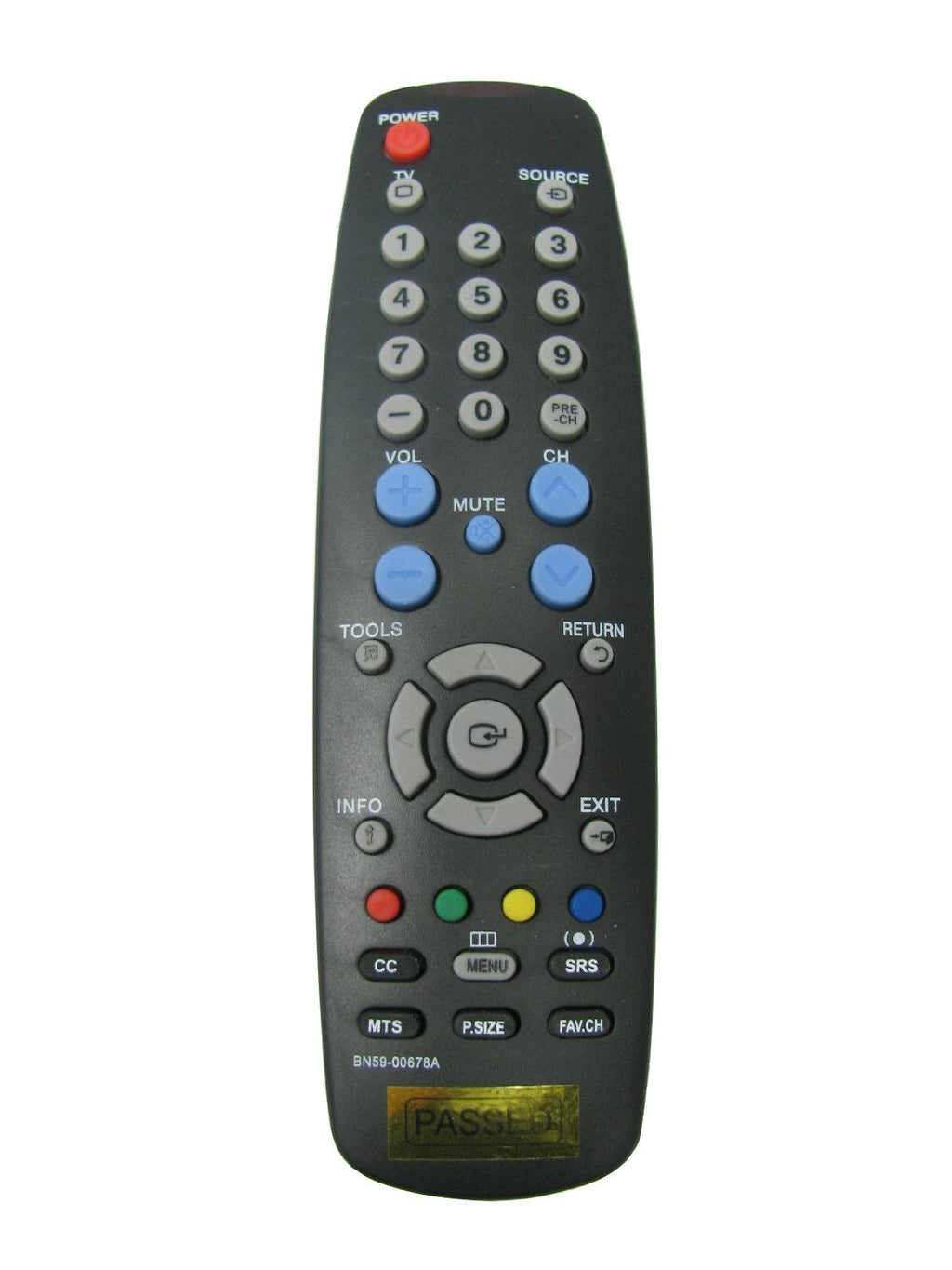 New Replaced HDTV Remote BN59-00678A Remote for Samsung 2333HD HL61A510J1F HL67A510J1F LN19A330J1D LN19A330J1H LN19A450C1D LN19A650A1D LN22A330J1D LN22A450C1 LN22A450C1D