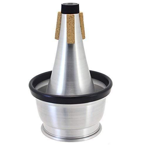 LotFancy Adjustable Cup Trumpet Mute, Aluminum Aluminum Mute-Adjustable Cup