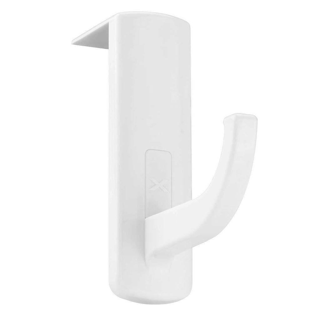 Geekria Headphones Monitor Mount Hanger/Monitor Clamp Headphone Holder/Headset Stick-on Hook (White)