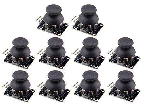 WMYCONGCONG 10 PCS Game Joystick Breakout Module Game Controller Replacement Joystick Analog Thumb Stick for Arduino PS2 Switch Joy-Con Controller