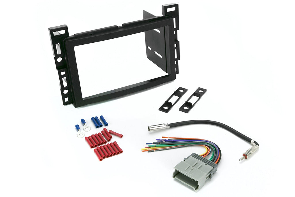 SCOSCHE Install Centric ICGM11BN Compatible with Select GM 2005-10 Double DIN Complete Basic Installation Solution for Installing an Aftermarket Stereo Complete Installation Kit