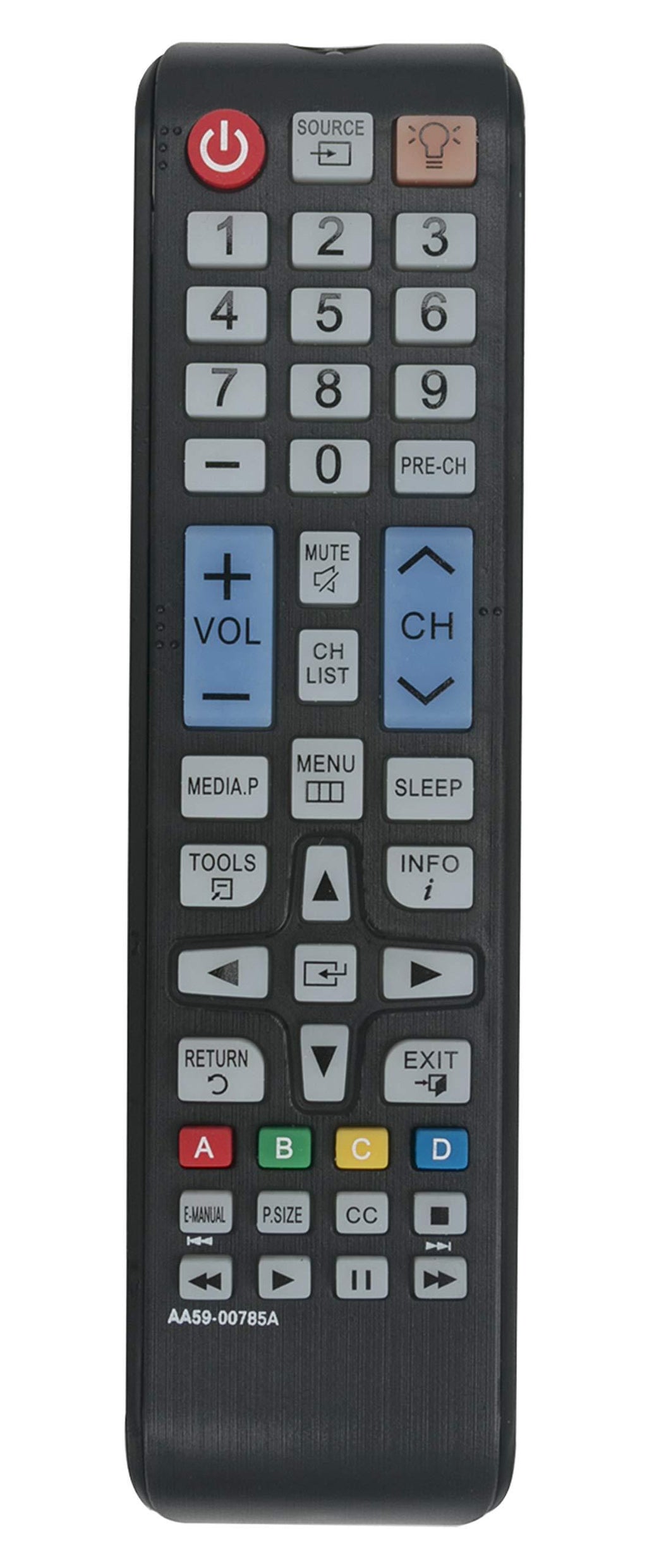 New AA59-00785A Replaced Remote fit for Samsung Plasma TV UN24H4000AF UN28H4000AF UN28H4000AFXZA UN32JH4005FXZP UN40H4005AF UN48H4005AF UN48H4005AFXZA UN58H5005AFXZA LT24D310NHL/ZA PN43F4500