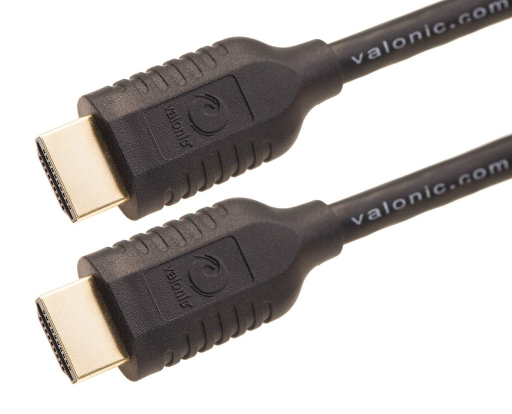 valonic HDMI Cable | 3 ft | 4k | Full HD | ARC | high Speed | Ultra HD | ethernet | for TV, PS4, Xbox | 30 AWG | Black 3.3ft