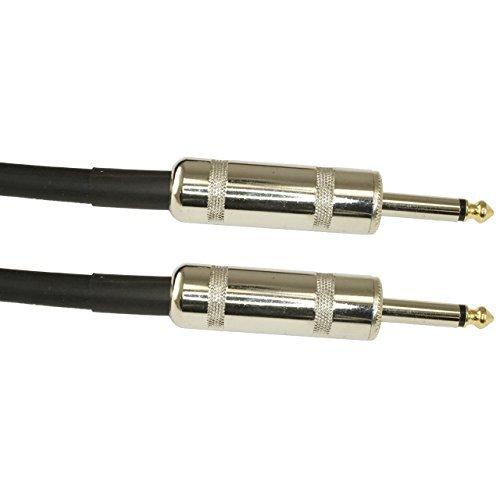 3 Foot 1/4 to 1/4 12 Gauge Speaker Cable For PA DJ Speakers 03ft 1/4"