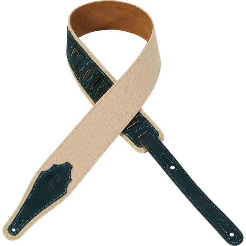 Levy's Leathers Guitar Strap (MH17-EMR) Emerald