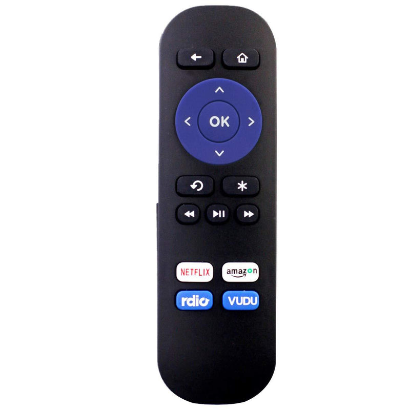 ZdalaMit Replacement Remote Control for Roku 2710 SE Player with Netflix Radio Vudu Shortcut Keys