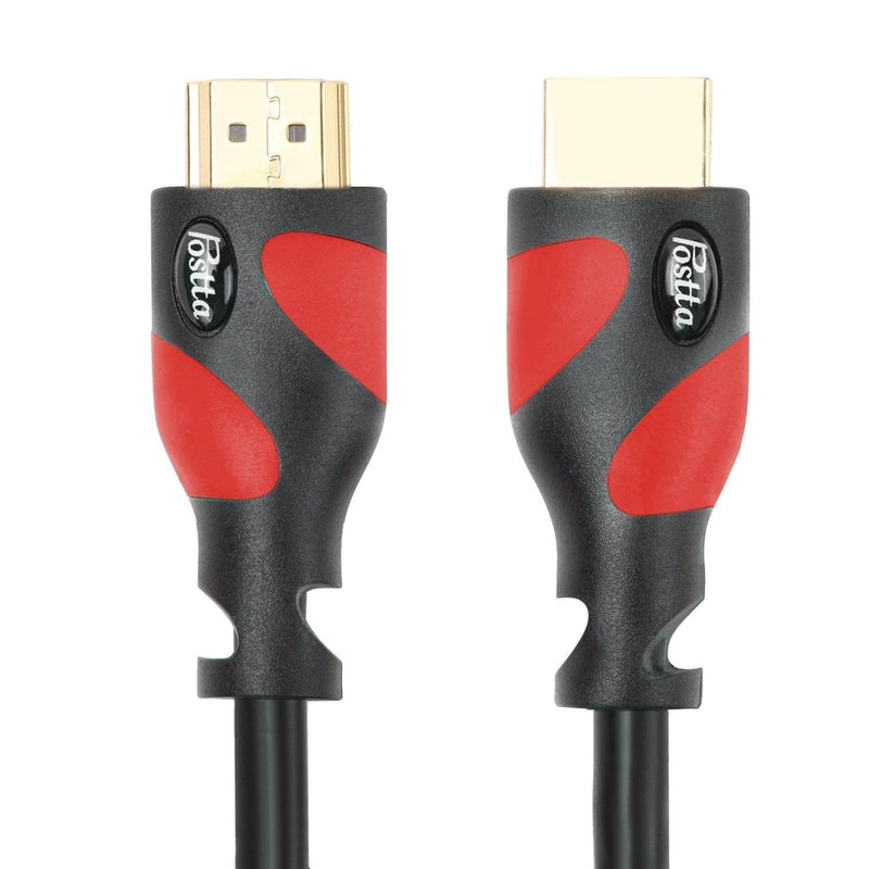 [AUSTRALIA] - Postta HDMI Cable(30 Feet Red) Ultra HDMI 2.0V Support 4K 2160P,1080P,3D,Audio Return and Ethernet - 1 Pack 30FT 