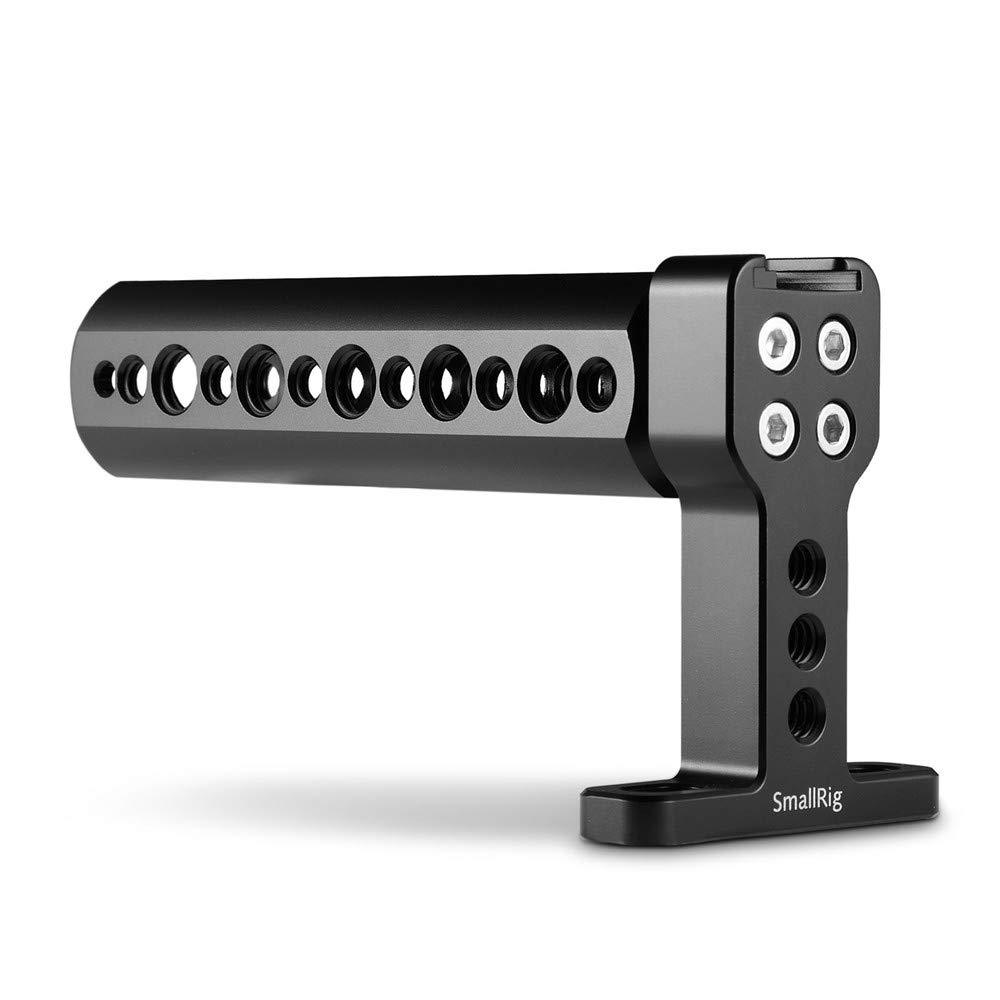 SmallRig Camera Top Handle Cheese Handle Grip with Built-in Shoe Mount for Camera Rig, Camera Cage 1638B