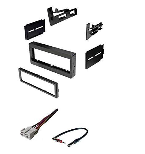 Car Stereo Dash Kit, Wire Harness, Antenna Adapter for Installing a Radio for Some 1995-2002 Cadillac Escalade Astro Avalanche Express Silverado Suburban Tahoe GMC Safari Savana Sierra Yukon