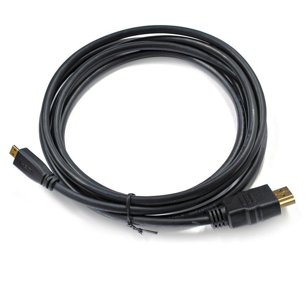 Life-Tech 5FT Micro HDMI to HDMI Cable Cord for Sony TX30, TX20, TX66, TX200V, a5000, a5100, a6000, a6300 Camera