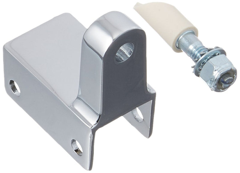 Sentry Supply 656-8843-T Post Mounted Gravity Pivot Hinge, 1In, Zamak, Chrome, 1/2In Pintle, Bottom, (single pack)